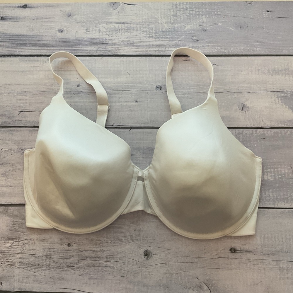 Warners Bra Womens 40DD White Underwire Convertible RA2141A Naturally You